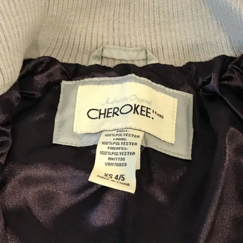 Girl's Quilted Bomber Jacket Girls XS